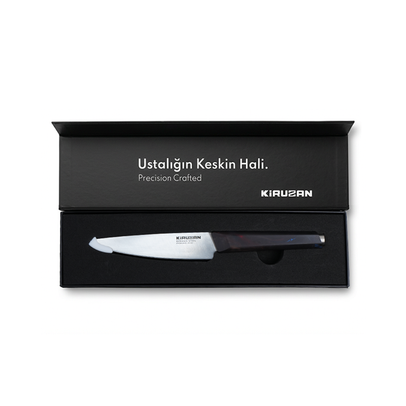 Kiruzan Kanzen Çok Amaçlı Bıçak Alman Çeliği 13 cm