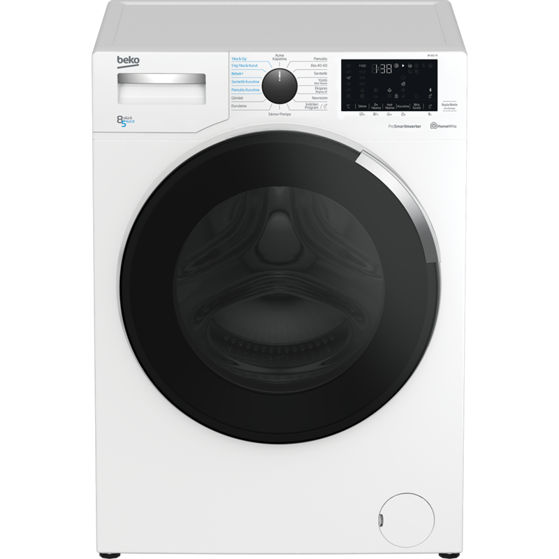 Beko BK 851 YK Kurutmalı Çamaşır Makinesi