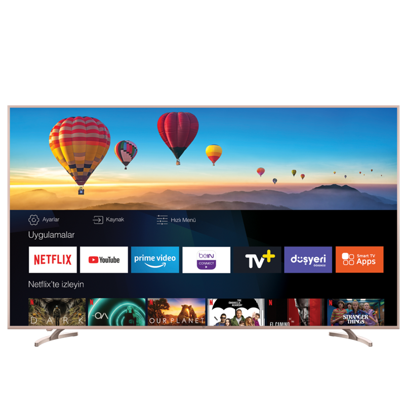 Beko Crystal Pro B75 A 870 G /75" 4K Smart TV 4K UHD TV