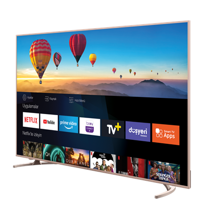 Beko Crystal Pro B75 A 870 G /75" 4K Smart TV 4K UHD TV