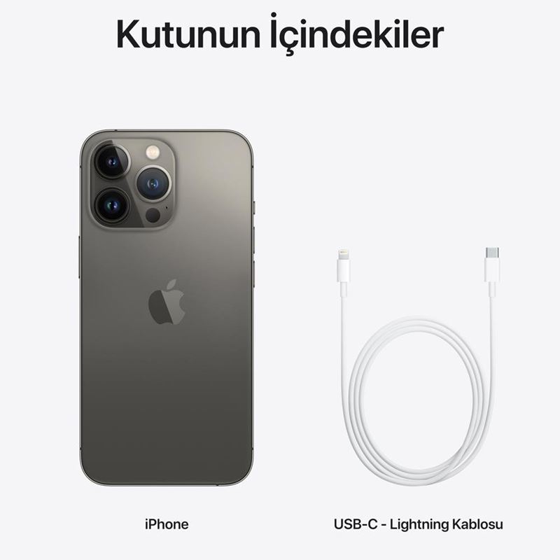 iPhone 13 Pro Max 128 Gb Akıllı Telefon Grafit
